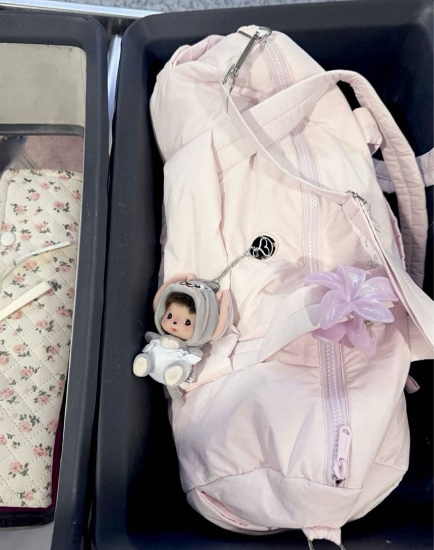 バレエ silentand meow me sport bag -pink-