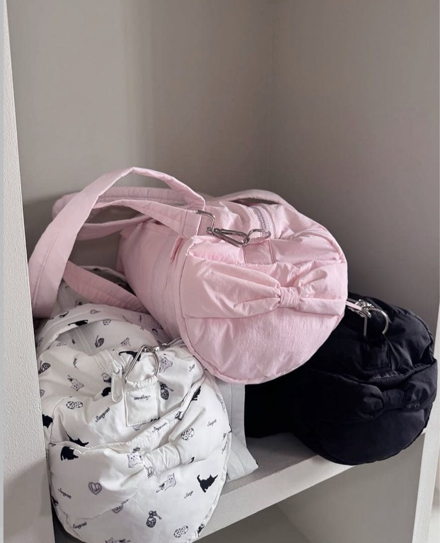 バレエ silentand meow me sport bag -pink-