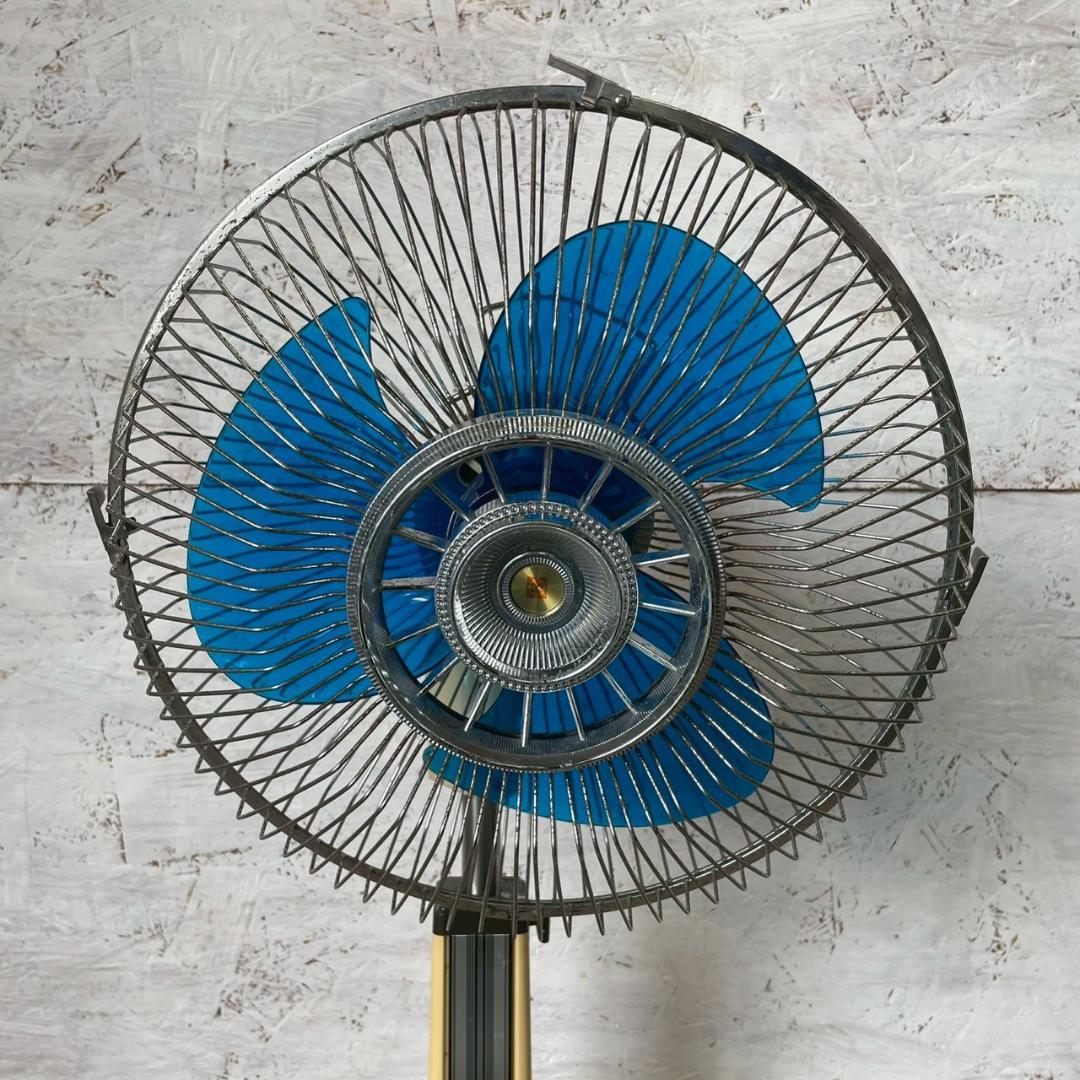 ナショナル 30センチ座敷扇 F-30M1F 動作確認済 昭和レトロ Y1340