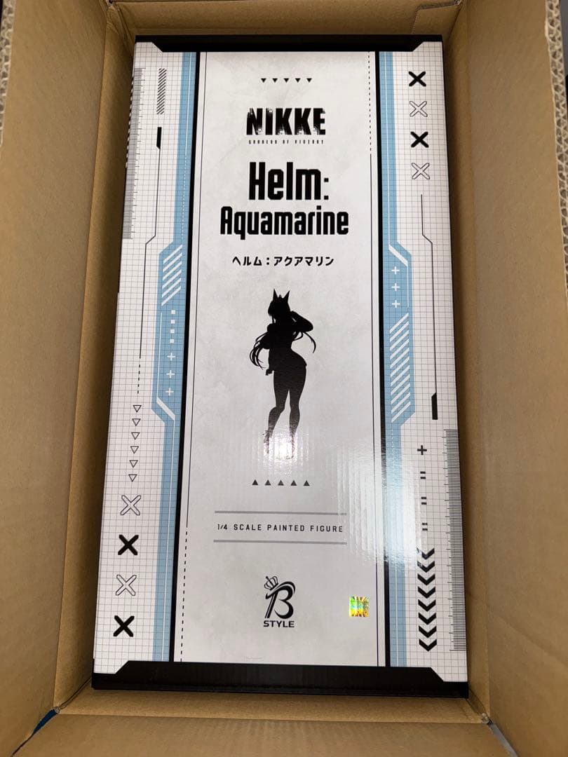 勝利の女神：NIKKE 　ニケ　ヘルム　アクアマリン　1/4 完成品 フィギュア