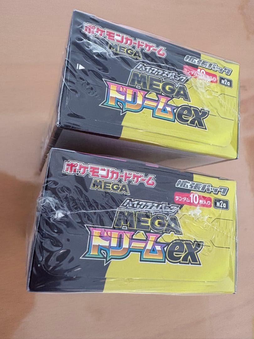 MEGAドリームex 【2BOX シュリンク付き未開封】 ポケモンカード ポケカ