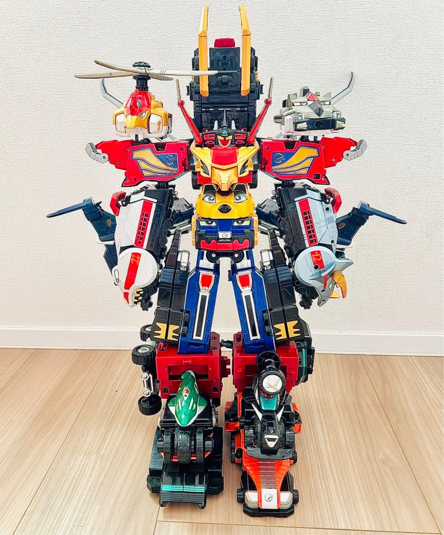 炎神戦隊ゴーオンジャー　エンジンオーG12 セイクウオー キョウレツオー　箱付き