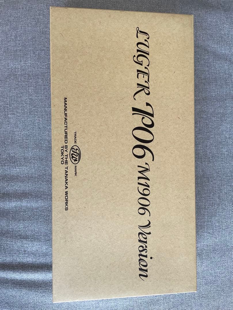 タナカ LUGER 1906 M1906 バージョン タナカ] ルガーP06 M1906 Version 6インチ ABS ガスブローバック (中古