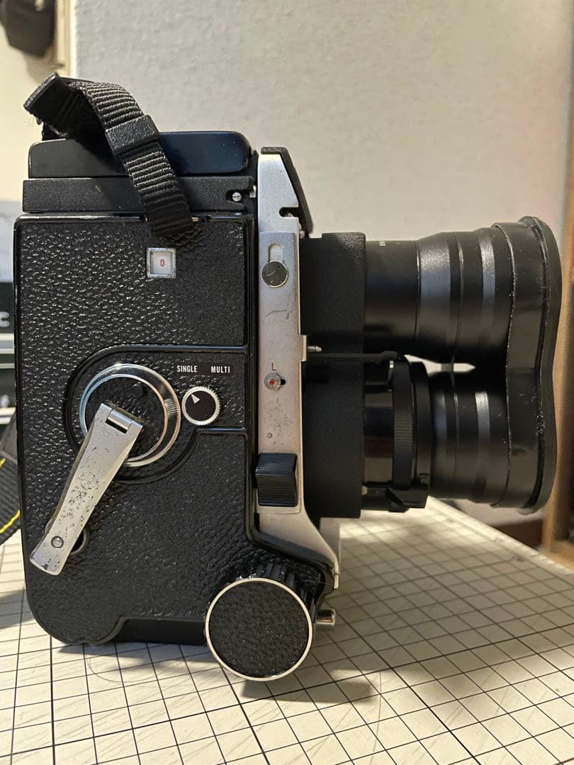 MamiyaC330 Super 180mm f/4.5 ファインダー グリップ - メルカリ
