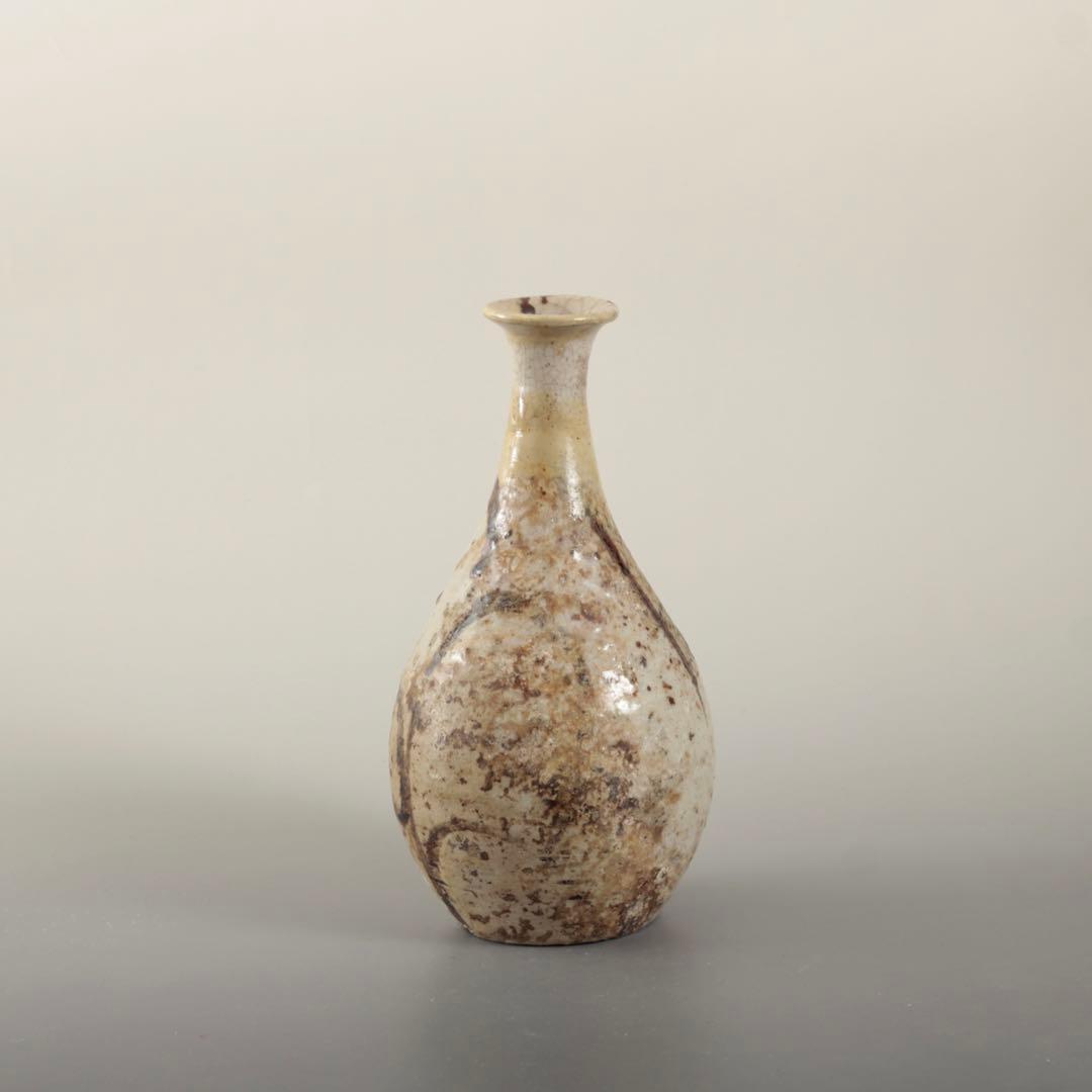 志野織部 徳利 桃山〜江戸初 古美術 古道具 アンティーク 酒器