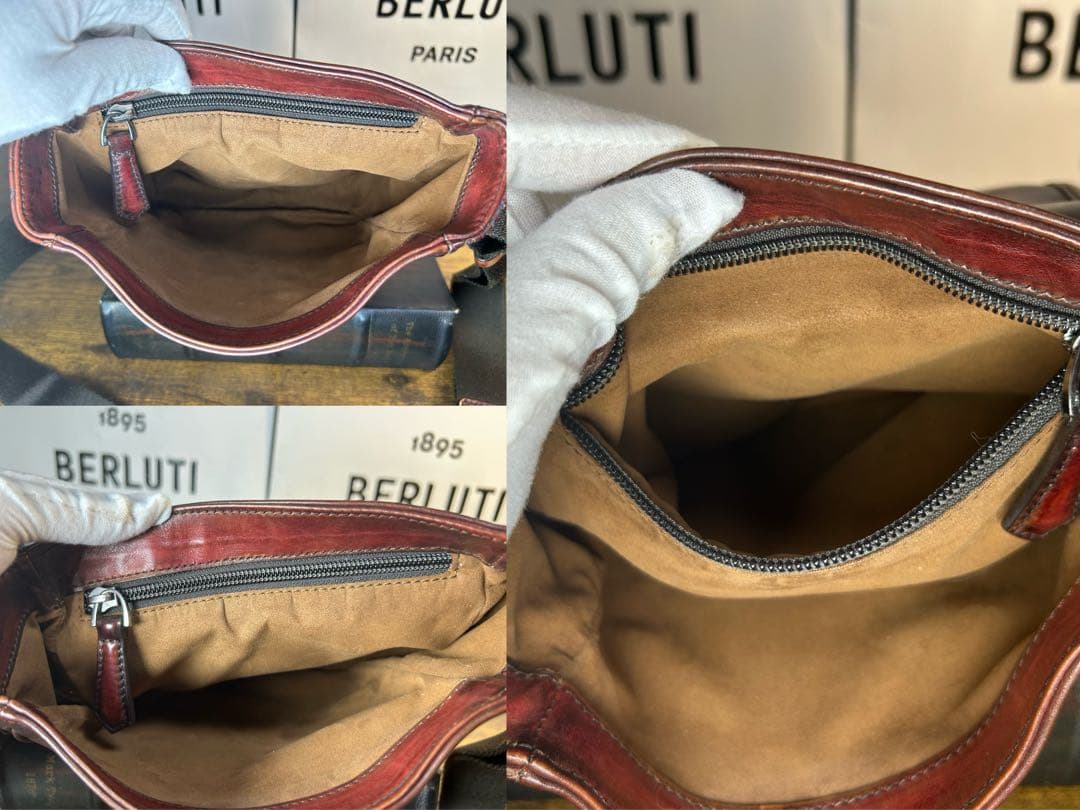 廃盤52万円 Berluti ジュールJ ショルダーバッグ スクリット - メルカリ