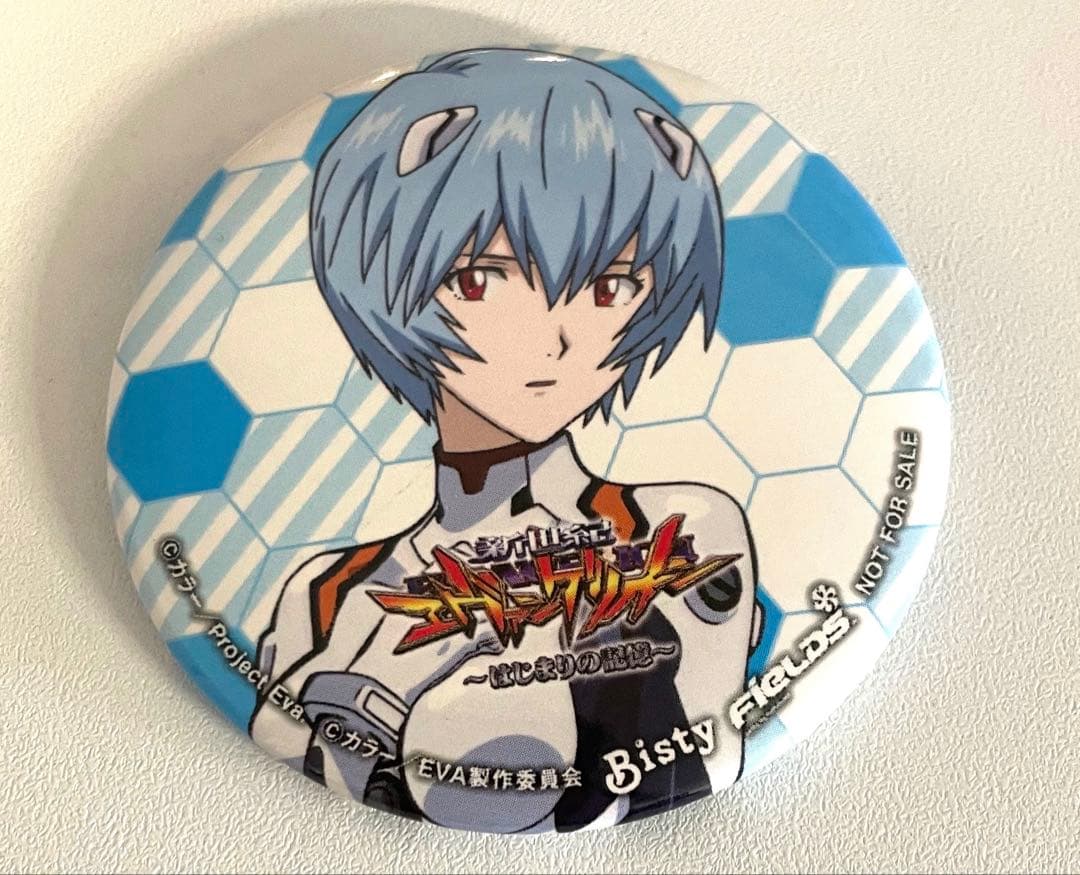 綾波レイ 缶バッジ フィールズ エヴァフェス 缶バッチ