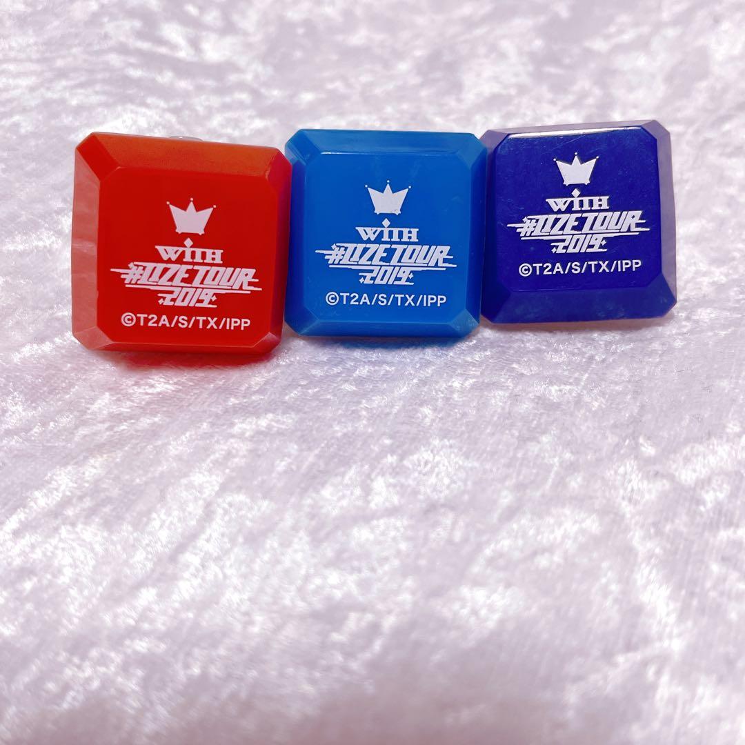 プリパラ　WITH ペンライト リングライト マフラータオルセット