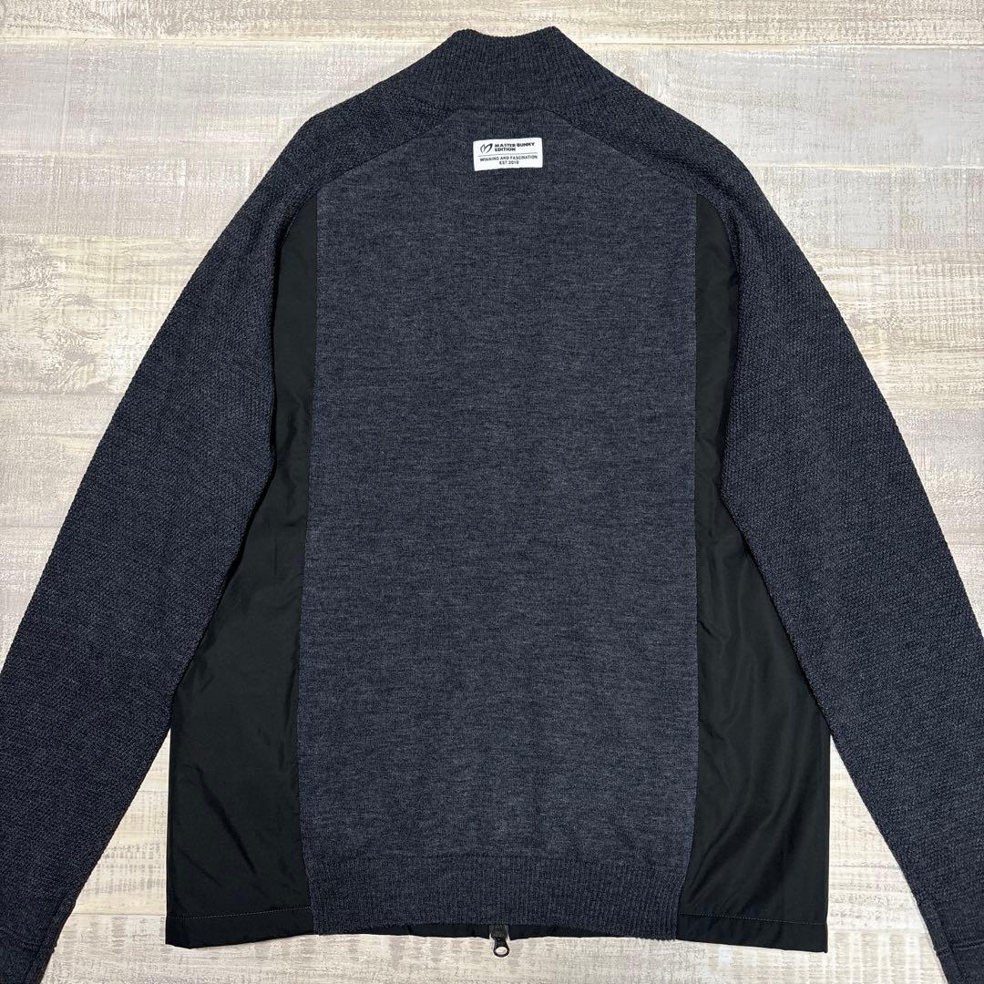 マスターバニー☆毛80%混☆ストレッチジップジャケット【メンズ サイズ
