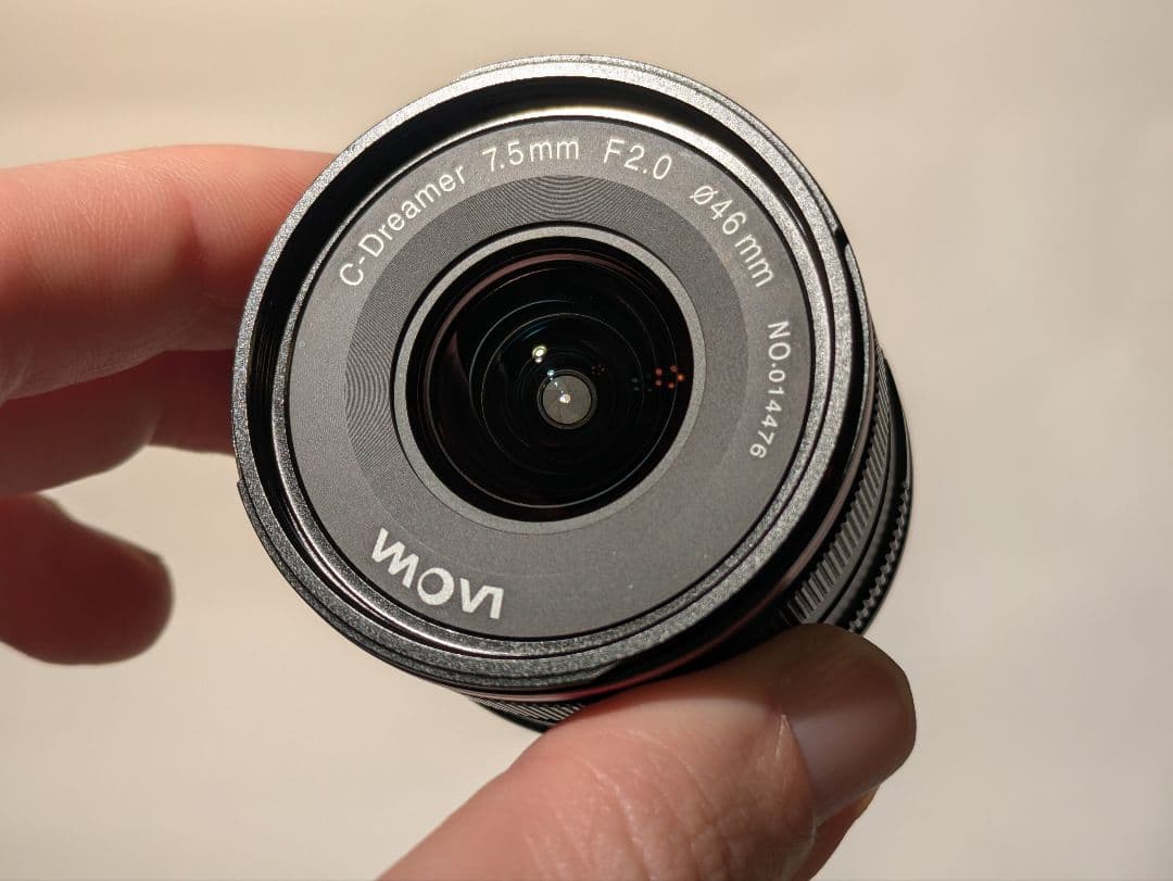 Laowa C-Dreamer 7.5mm F2.0 レンズ　ライトウ