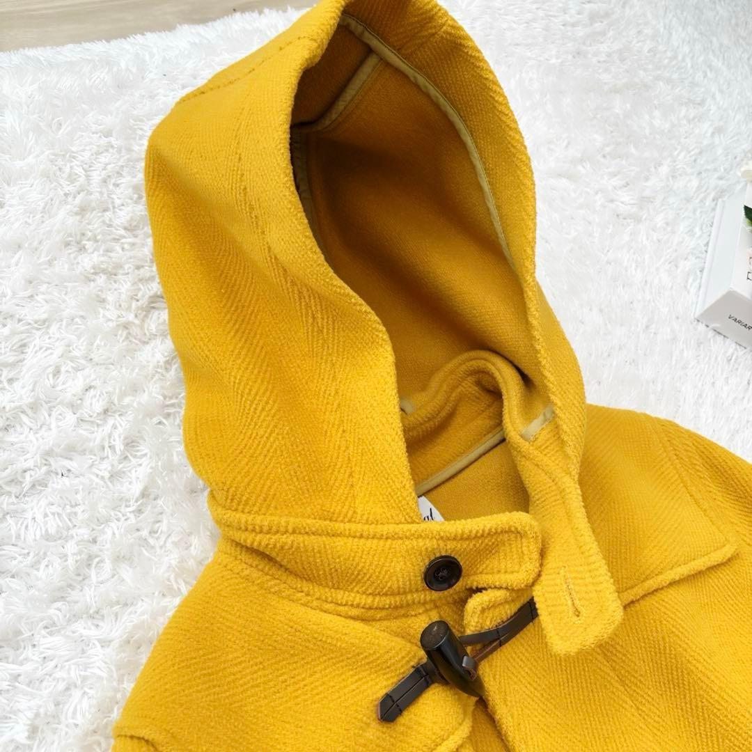 すずめ様 極美品✨ORCIVAL 希少色 ダッフルコート ヘリンボーン - メルカリ