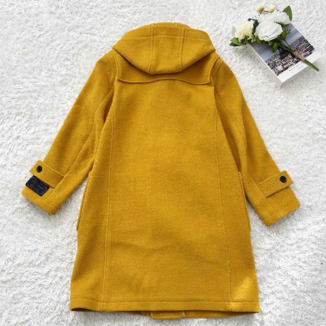 すずめ様 極美品✨ORCIVAL 希少色 ダッフルコート ヘリンボーン - メルカリ