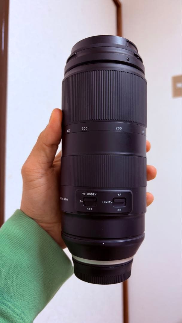 【美品】TAMRON 100-400mm F/4.5-6.3 Di VC USD
