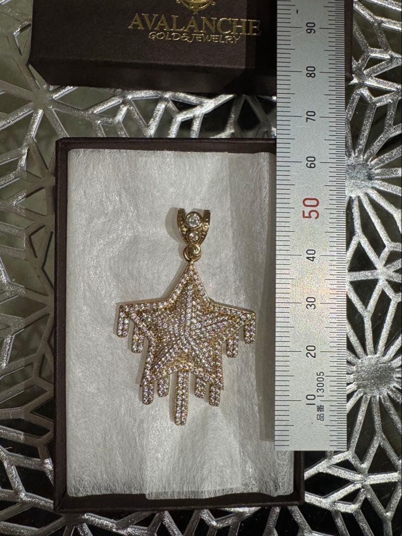 avalanche 8.2g ネックレストップ　アヴァランチ　10k