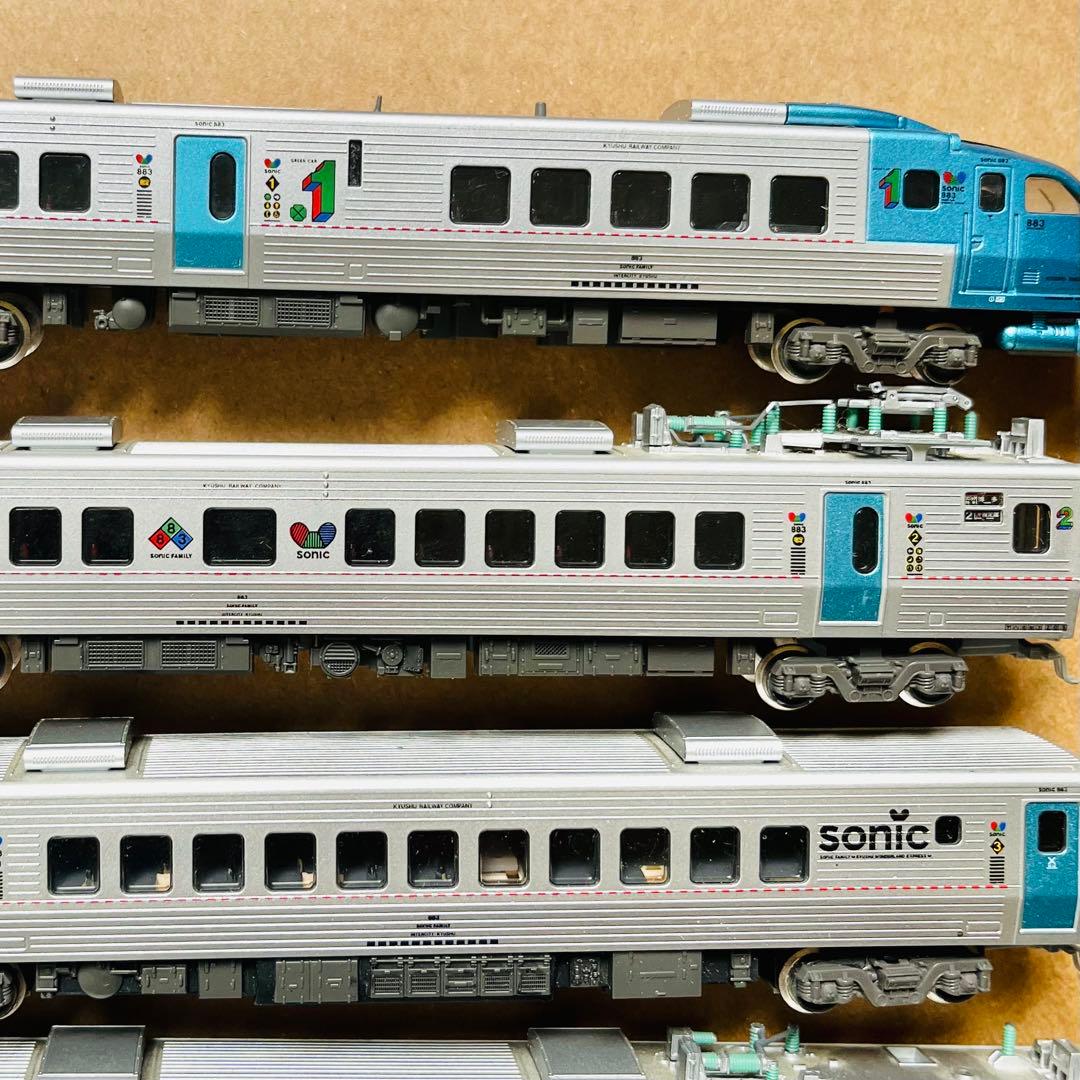 九州 883系 特急 ソニック 7両 カトー sonic N 振り子 - メルカリ