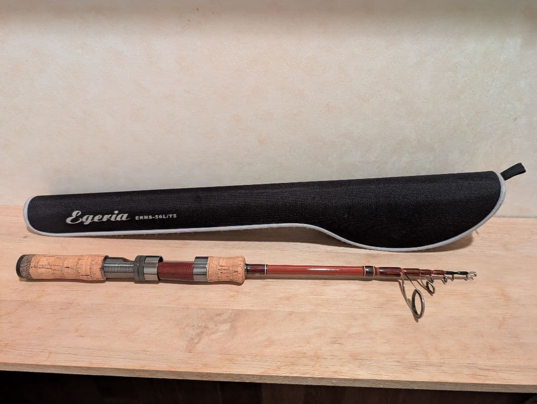 パームス　Egeria ERNS-56L/T5　スピニング用テレスコパックロッド エゲリア ネイティブパフォーマンス ERNS-56L 購入&Fインプレ ｜ blog