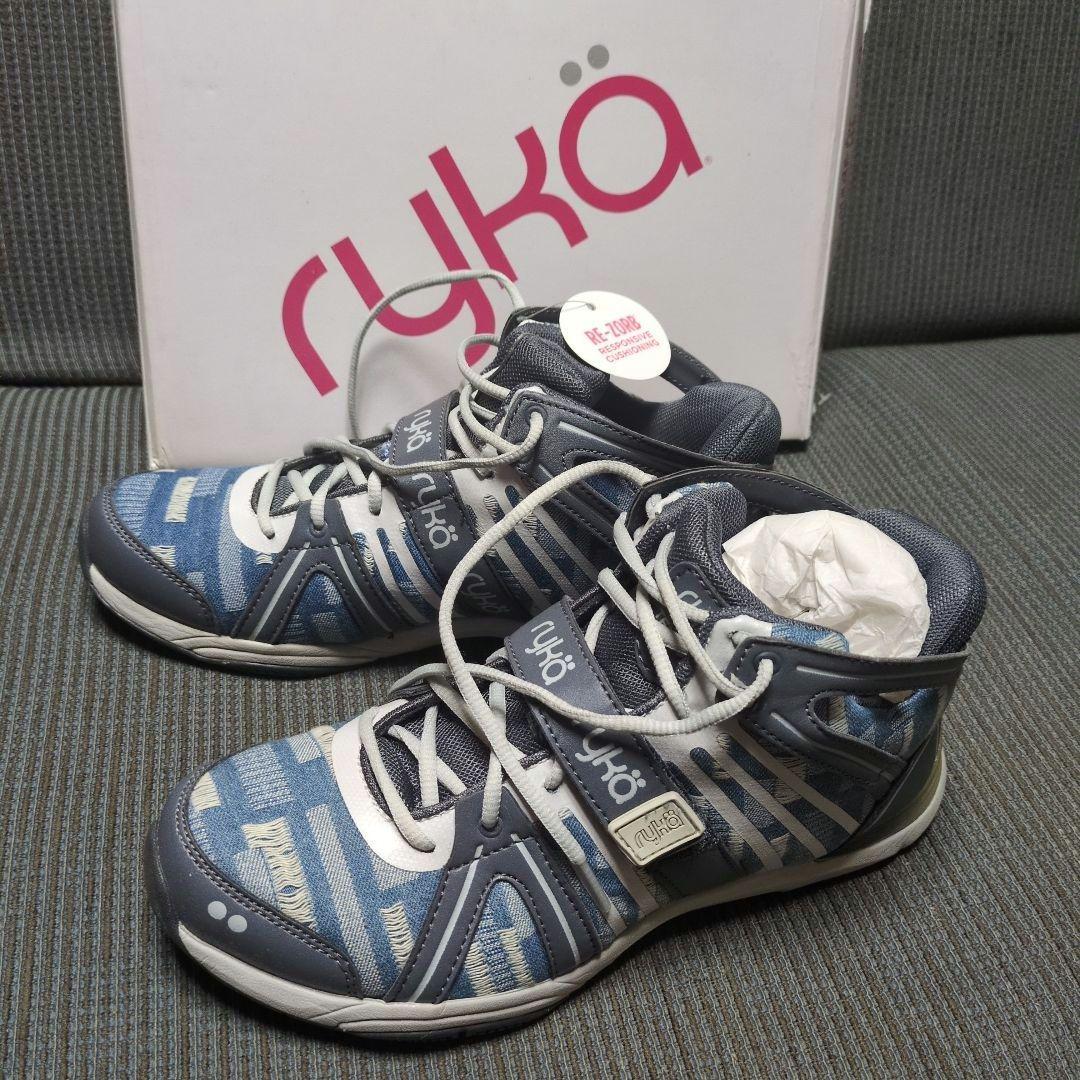 ryka RE-ZORB ハイカットトレーニングシューズ　　未使用に近い ryka、ダンスフィットネスシューズ 「2023 Fall＆Winter New Model」を