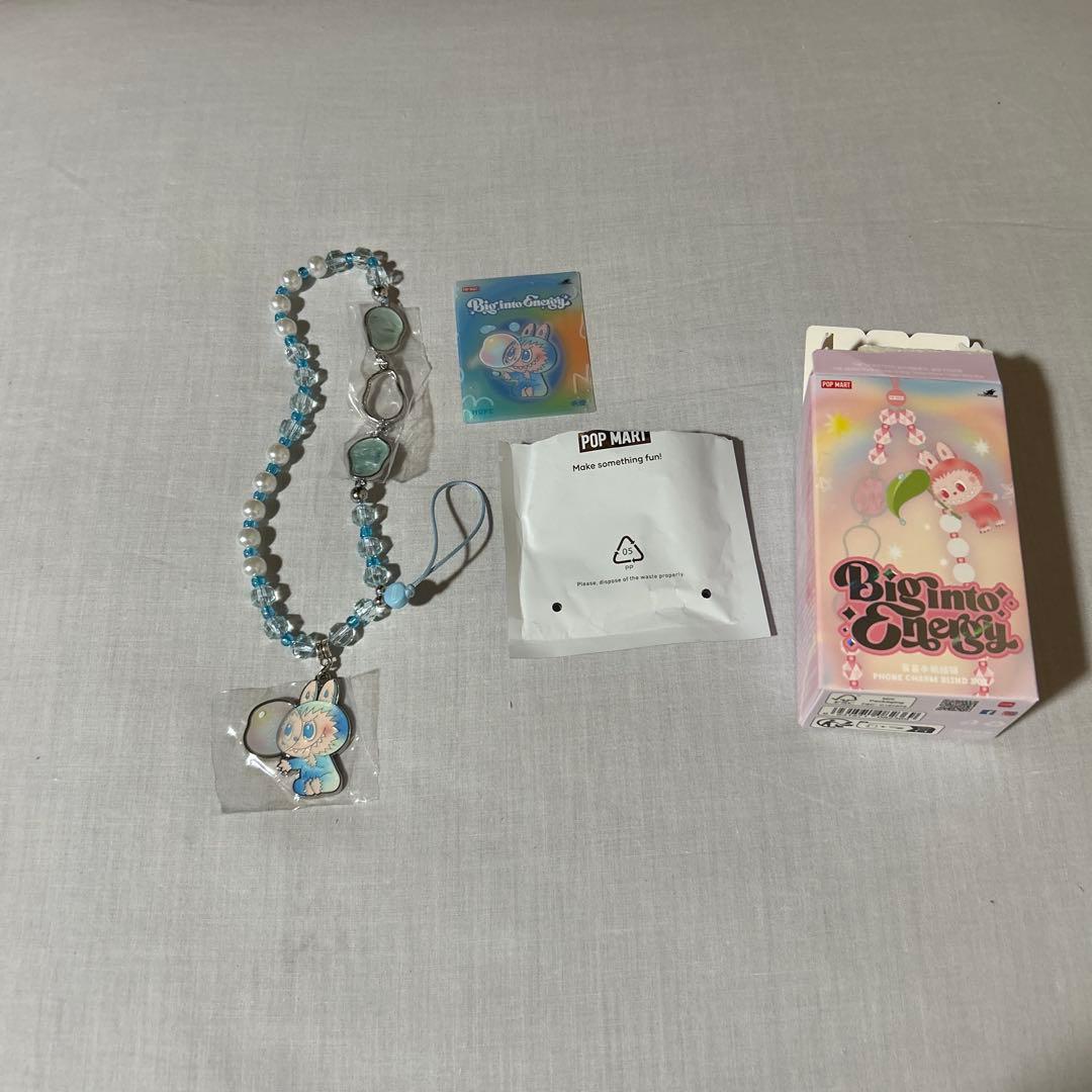 POPMART Big into Energy シリーズ フォンチャーム ラブブ - メルカリ