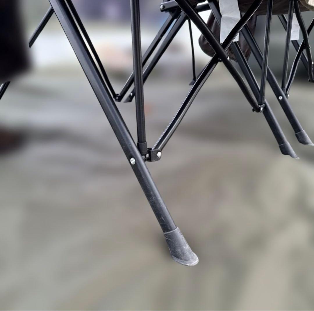 ロゴスLOGOS グランベーシック 折りたたみ式ベージュファブリック