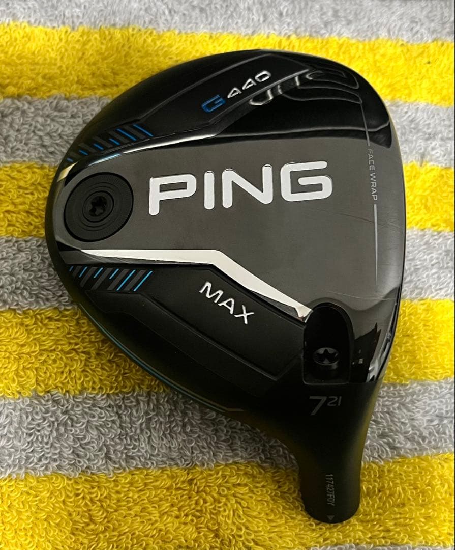 PING G440 MAX フェアウェイウッド 7W ヘッド＆カバー付き - メルカリ