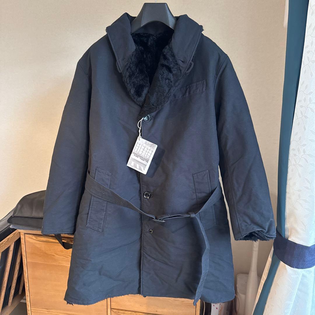 ENGINEERED GARMENTS ショールカラーボアリバーシブルコート - メルカリ