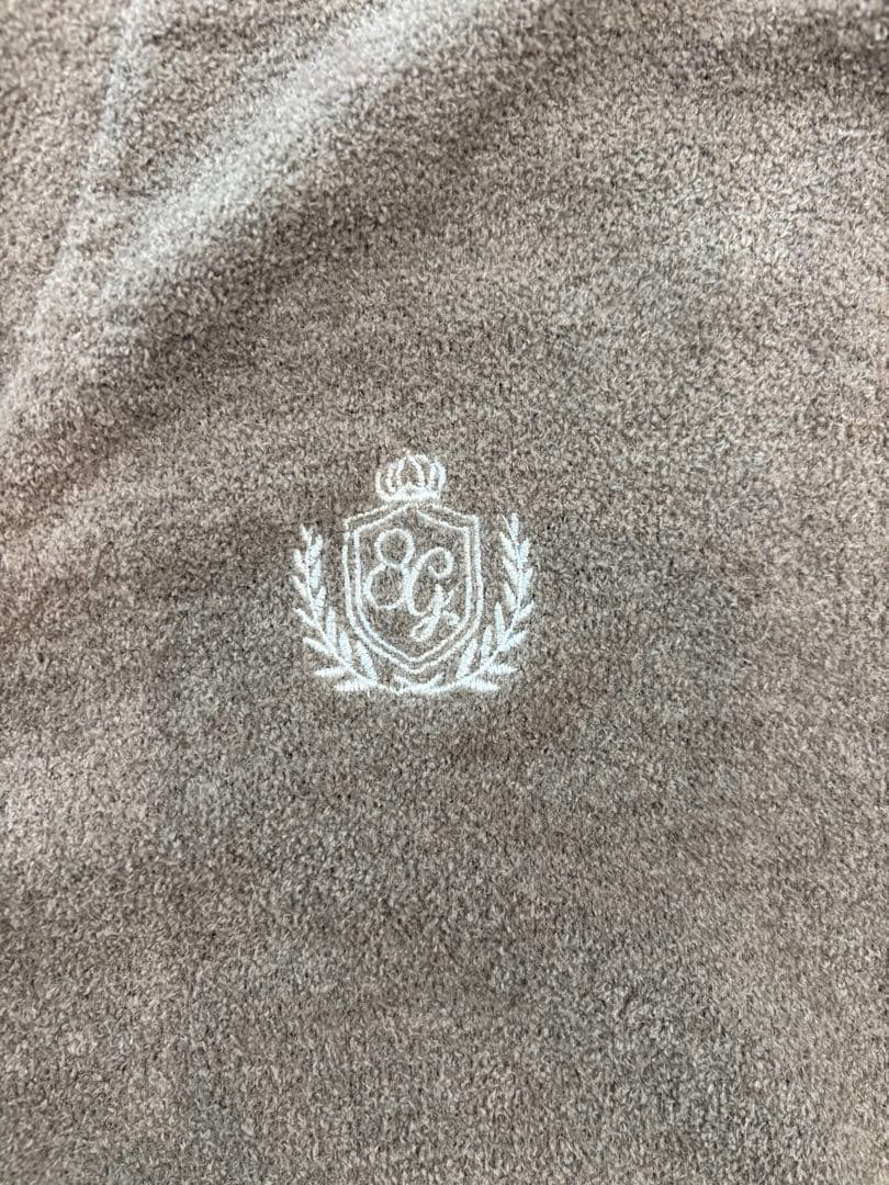 メンズウェア 8G SHOOT CHENILLE KNIT CARDIGAN -GREIGE-