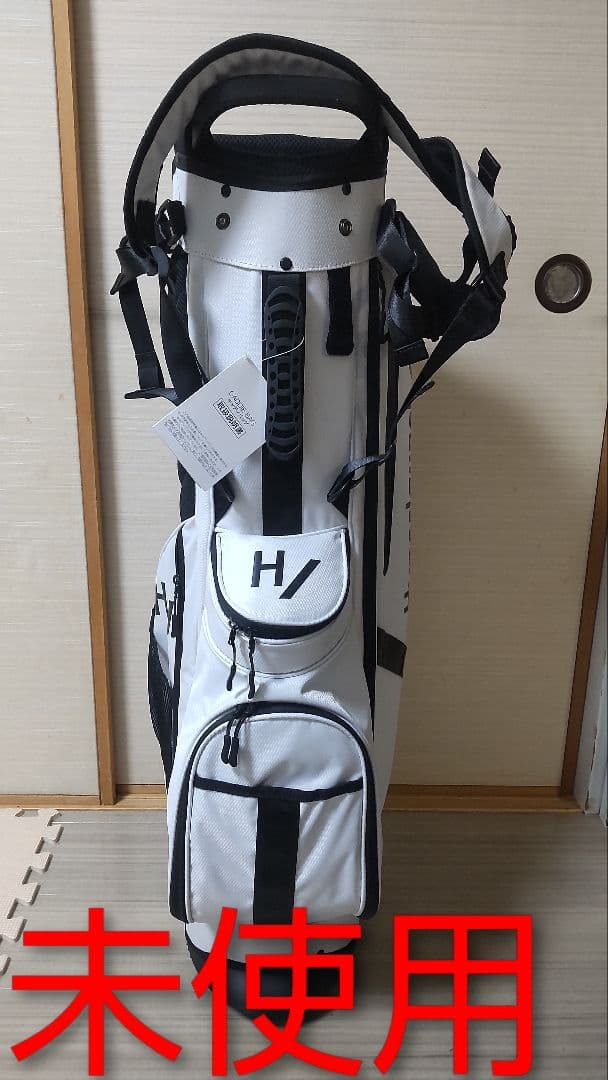 Hyperlaunch GOLF キャディバッグ ホワイト/ブラック Hyperlaunch