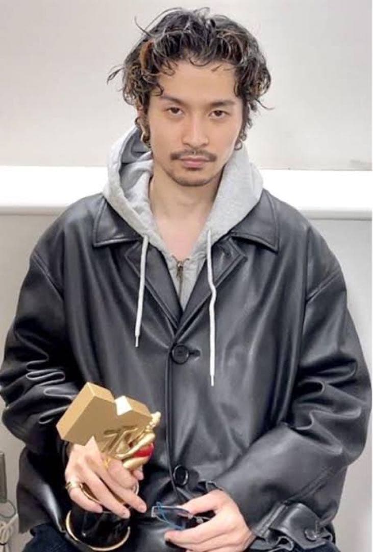 King Gnu 常田大希着用 n.hollywood フェイクレザージャケット - メルカリ