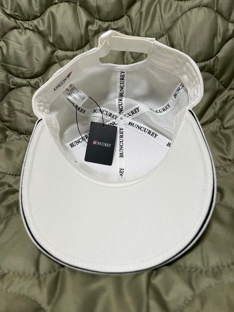 BUNCUREY バンクレイ ゴルフキャップ ホワイト - メルカリ