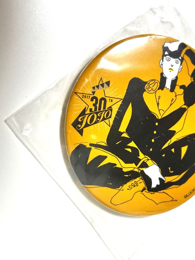 ジョジョの奇妙な冒険 30周年スペシャルプレゼント 当選品 東方仗助 缶バッジ
