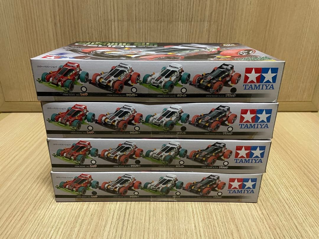 バーニングサン ヘリオス 全4種コンプリートセット ミニ四駆