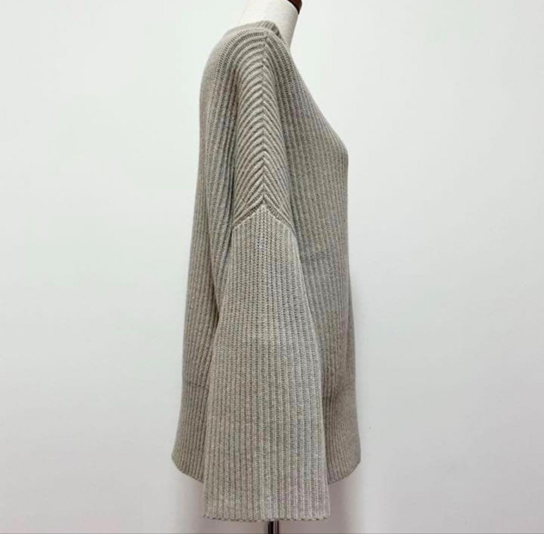 美品☆ドゥーズィエムクラス カシミヤ ボトルネック アゼプルオーバー