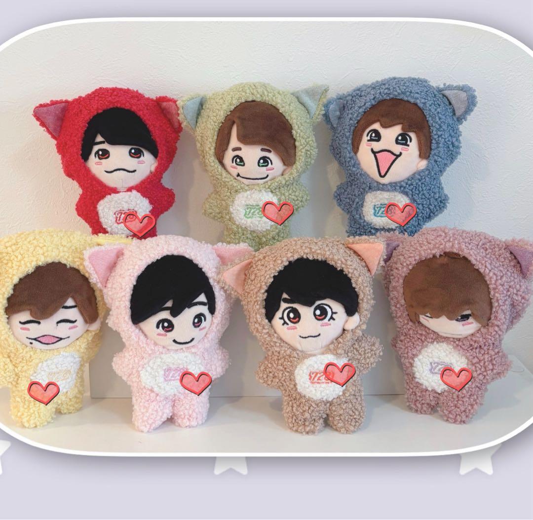 完成まで4日✨　なにわ男子　ちびぬい着ぐるみ　ちびぬい服　めじるしチャーム