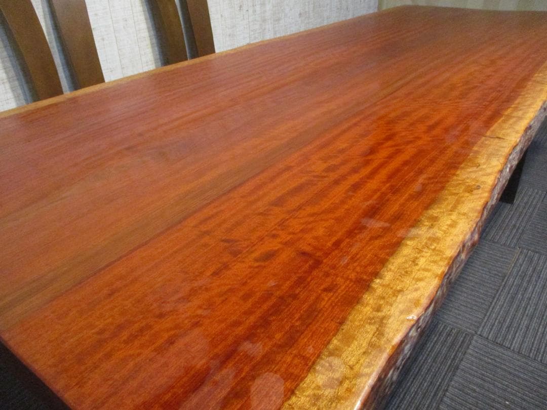 専用】# 1234□ ブビンガ テーブル ダイニング ローテーブル 座卓