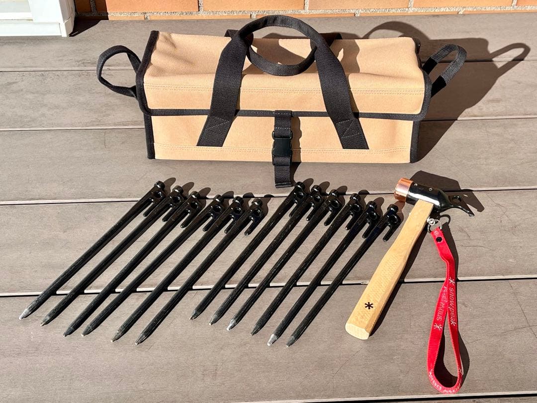 スノーピーク　ソリステ30、ペグハンマーPro.C、マルチコンテナM セット snowpeakペグハンマーソリステマルチコンテナsセット スノーピーク