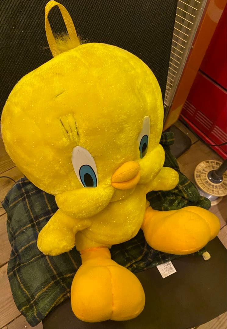 希少　USAビンテージ　トゥイーティー　巨大ぬいぐるみ　ルーニーテューンズ