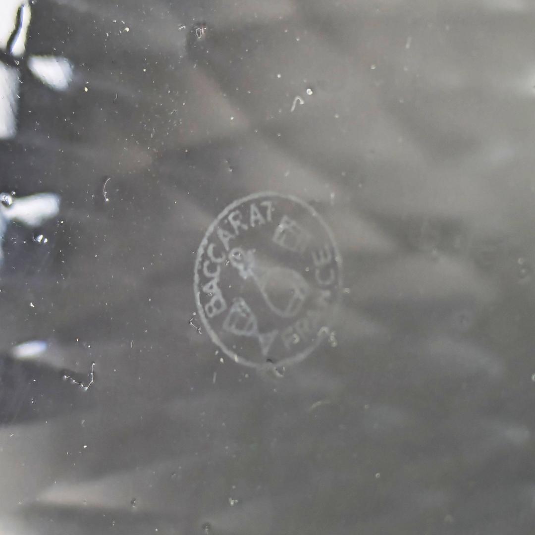 バカラ アルマニャック ダイヤカット デキャンタ 仏ヴィンテージ 刻印