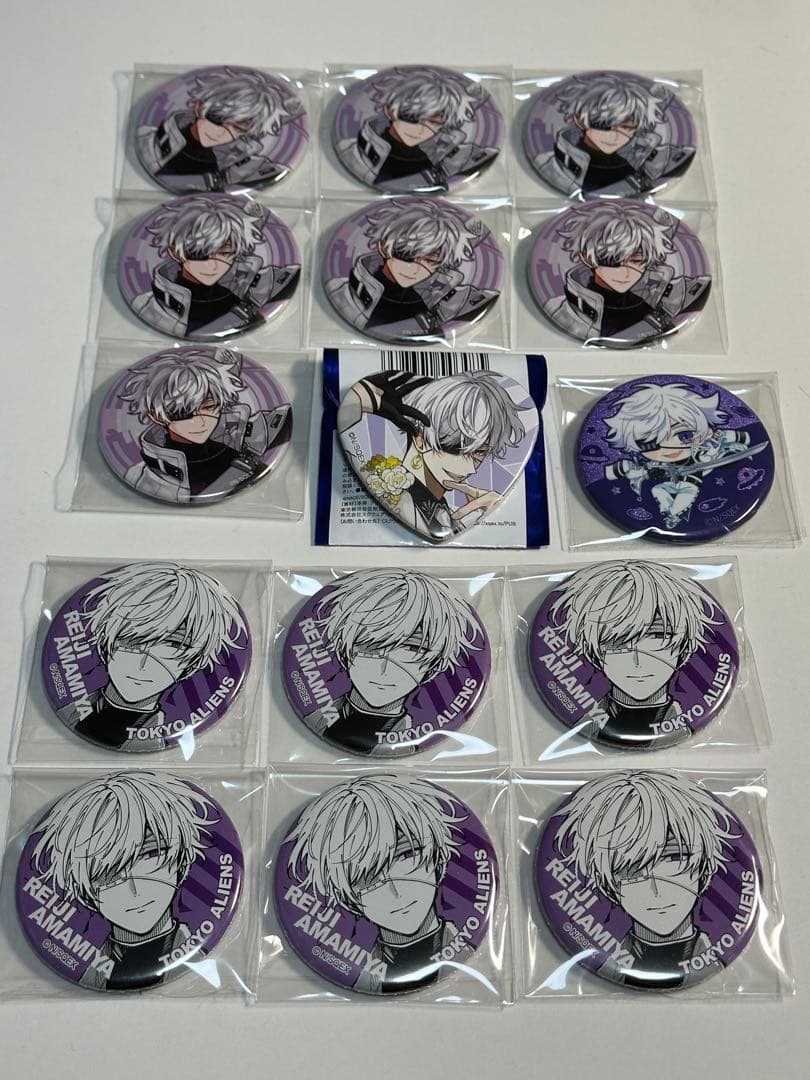 東京エイリアンズ 雨宮零士 缶バッジ