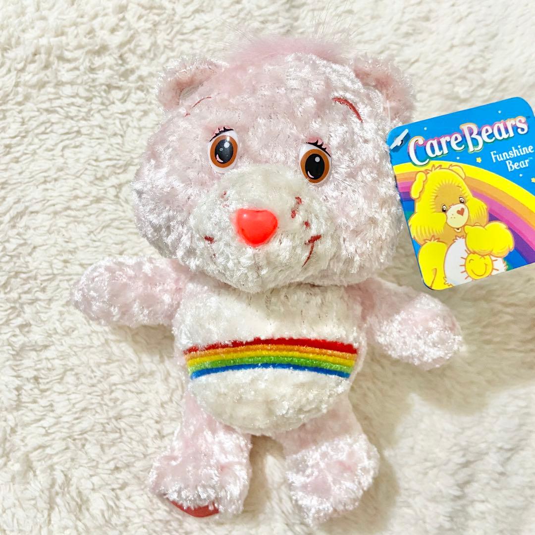 Care Bears】ケアベア チアベア ぬいぐるみ ピンク レインボー 虹