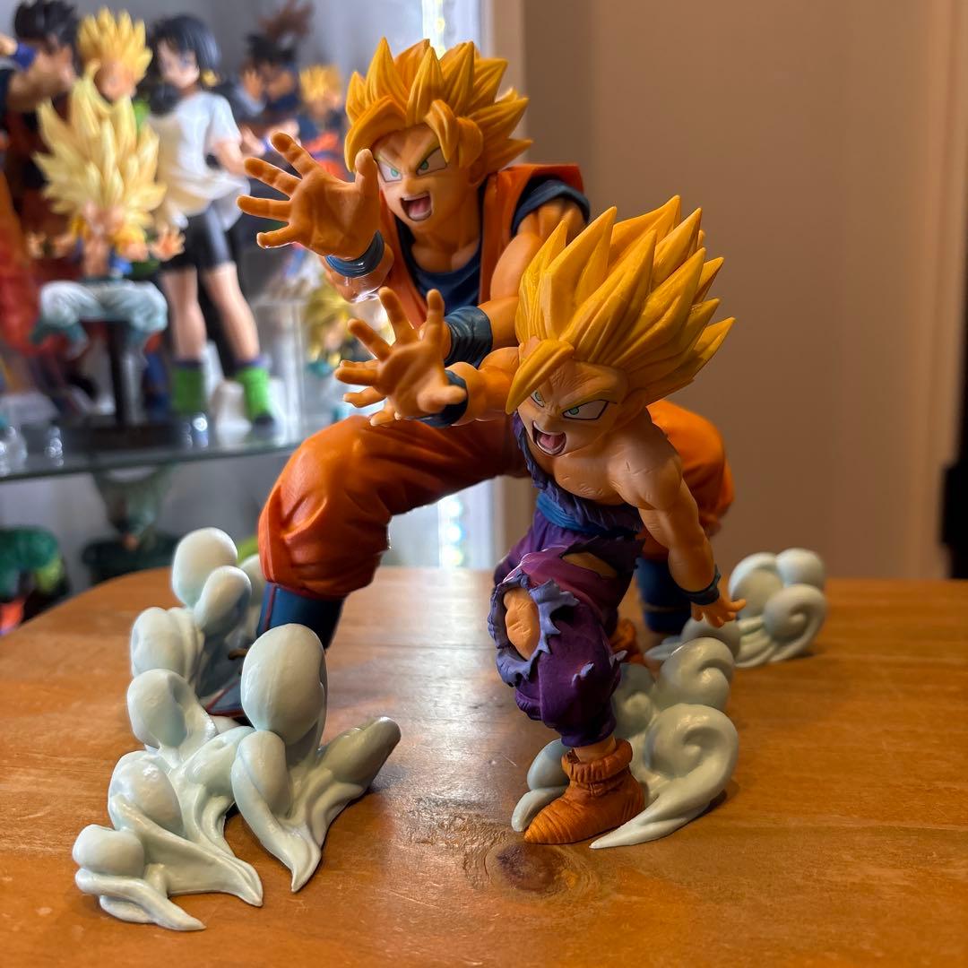 ドラゴンボール　一番くじ　A賞　親子かめはめ波 孫悟空&孫悟飯