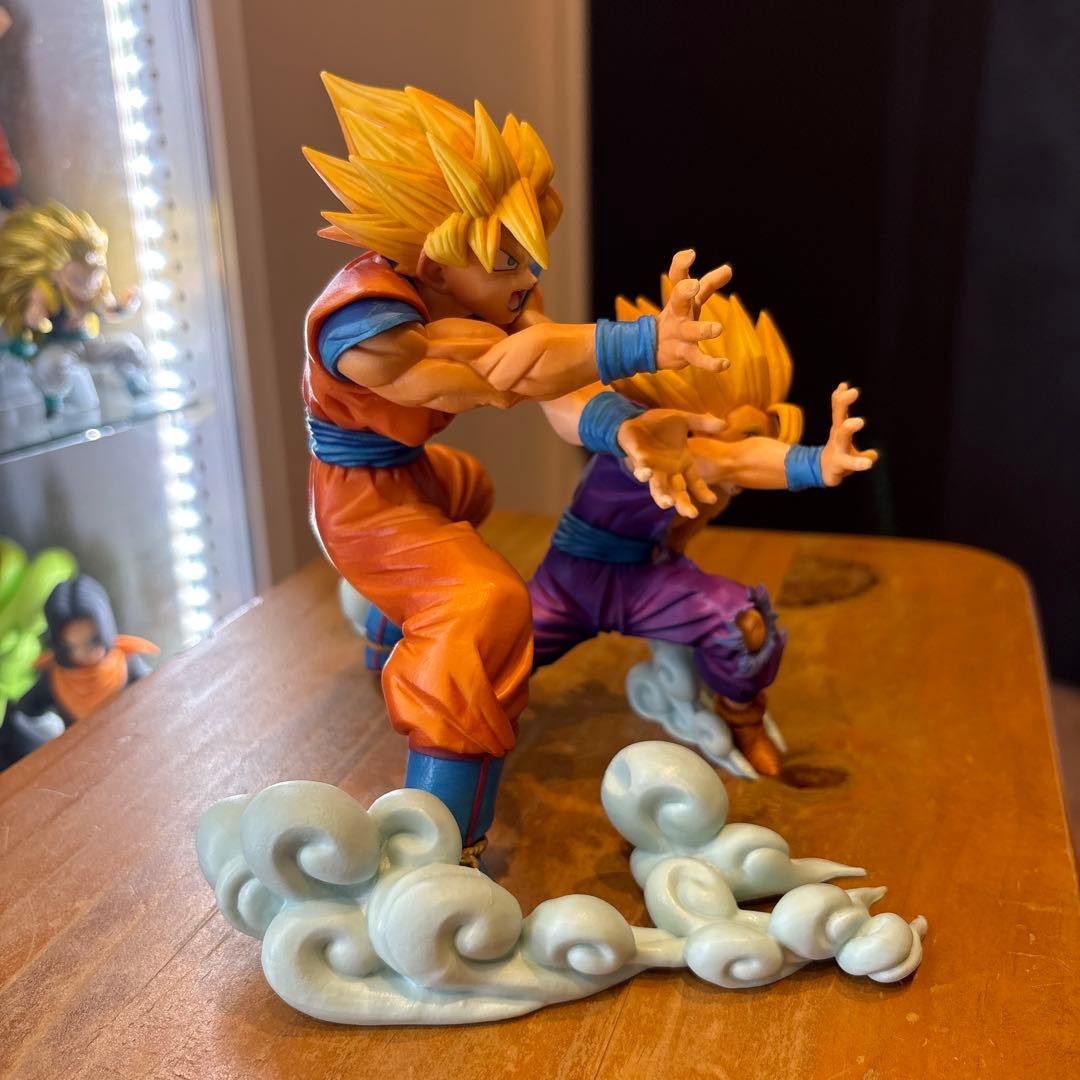 ドラゴンボール　一番くじ　A賞　親子かめはめ波 孫悟空&孫悟飯