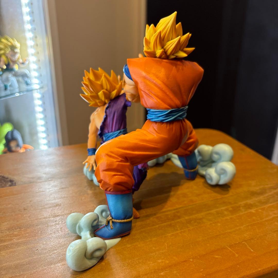 ドラゴンボール　一番くじ　A賞　親子かめはめ波 孫悟空&孫悟飯