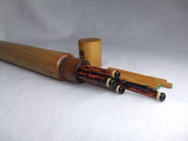 和竿 タナゴ竿 矢竹古竹 95