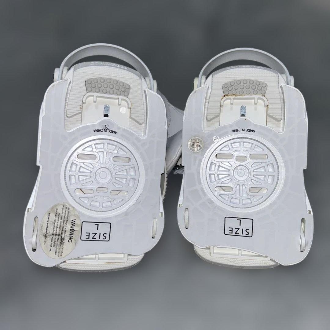 Drake Fifty ビンディング Lサイズ ホワイト ドレイク 50