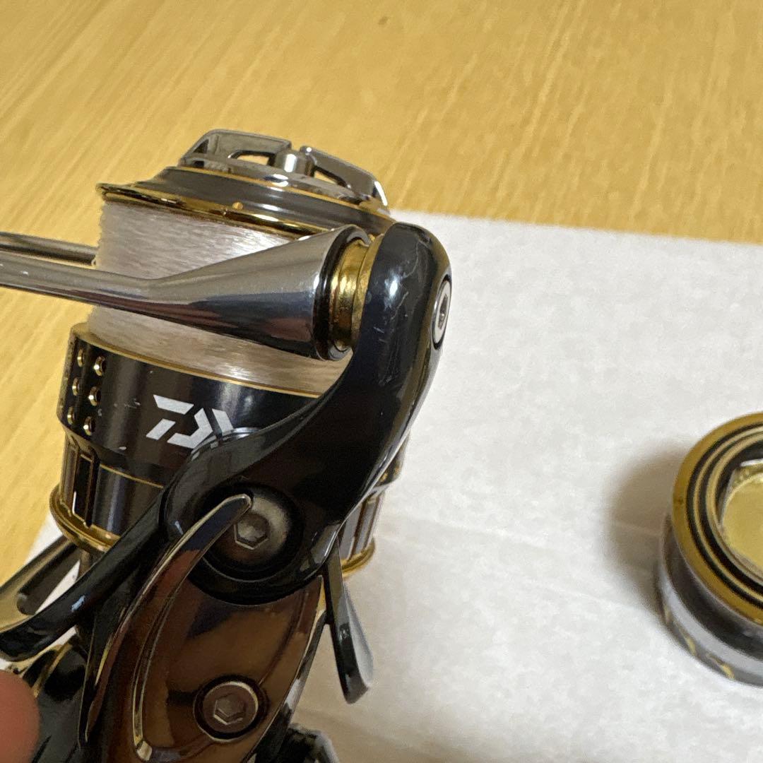 15イグジスト2003F-H リブレwing72 17月下美人替スプール付き