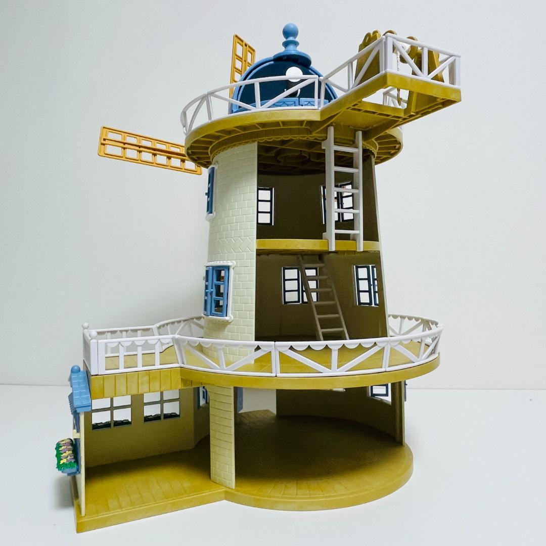 美品・レア・廃盤 シルバニアファミリー　フィールドビューミル　風車　UK版