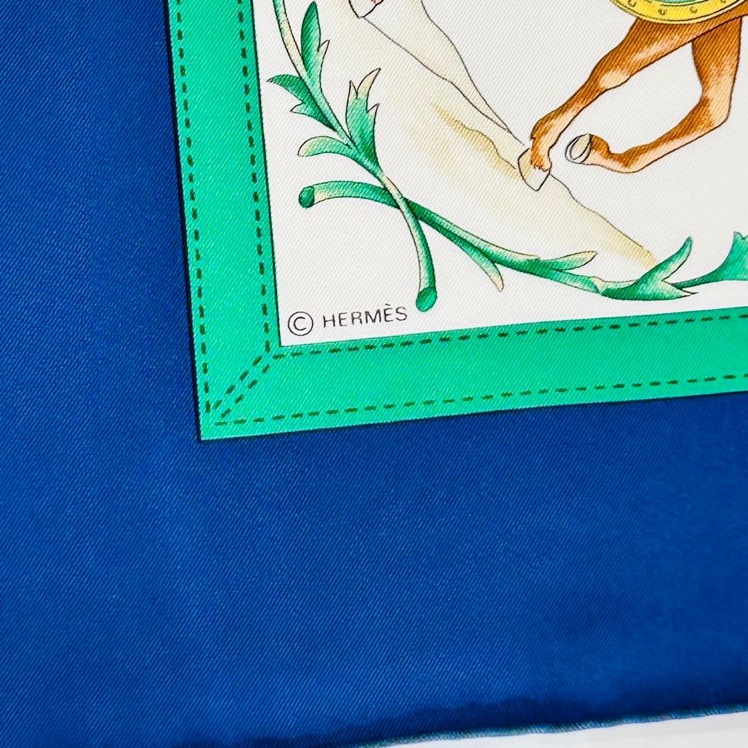 HERMES エルメス カレ90 COSTUMES CIVILS シルク 大判 - メルカリ