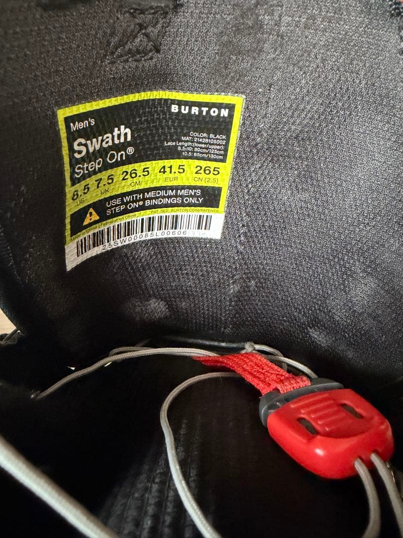 BURTON Swath Step On ブーツ 26.5cm