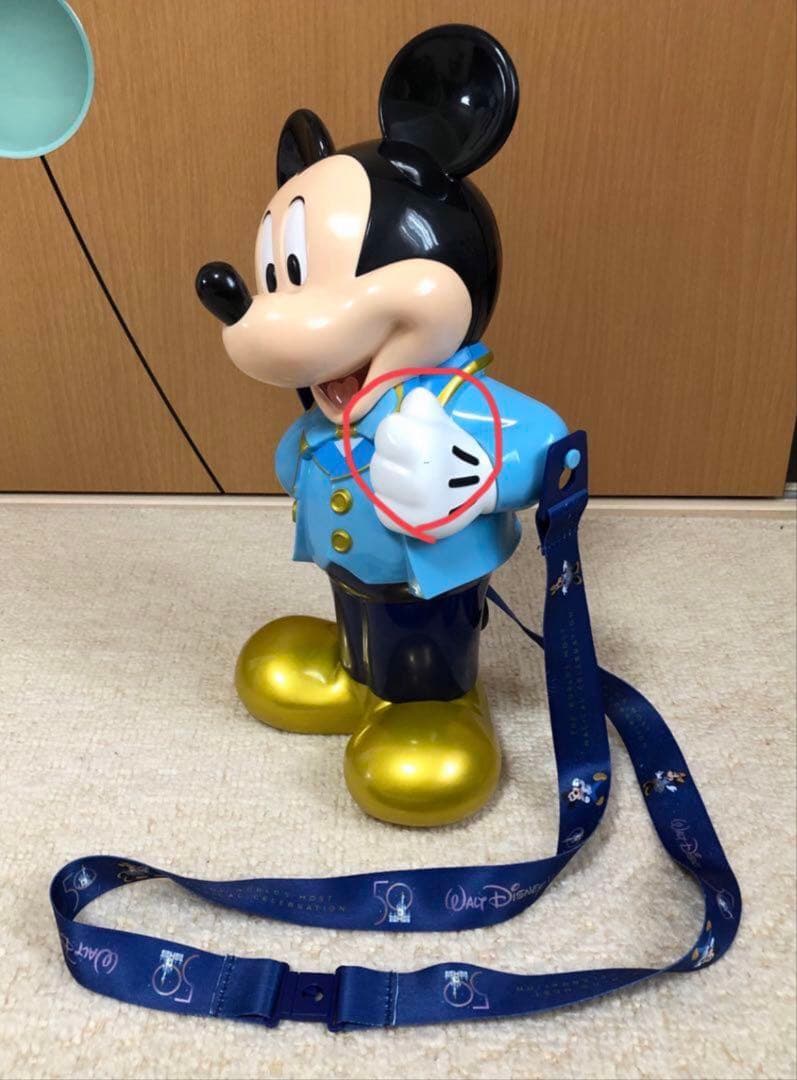 WDW 50th ミッキー　ポップコーン　バケット　ディズニー