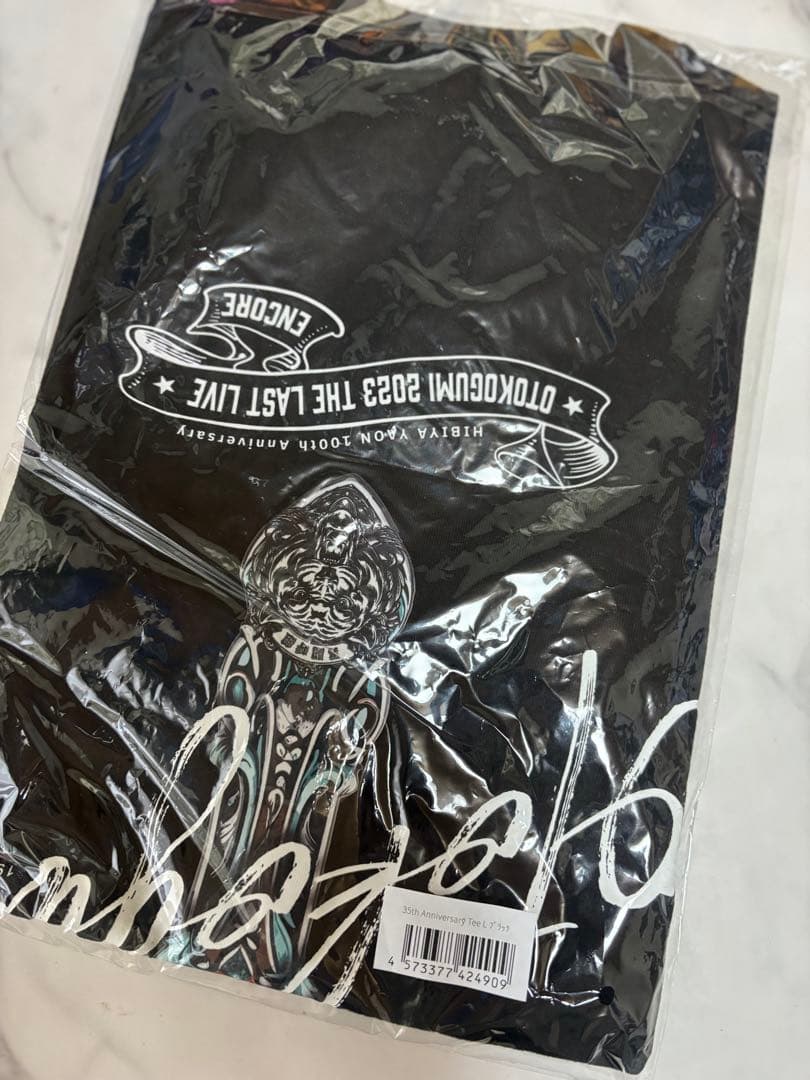 【完売品】男闘呼組 35th Anniversary Tee ブラック　L